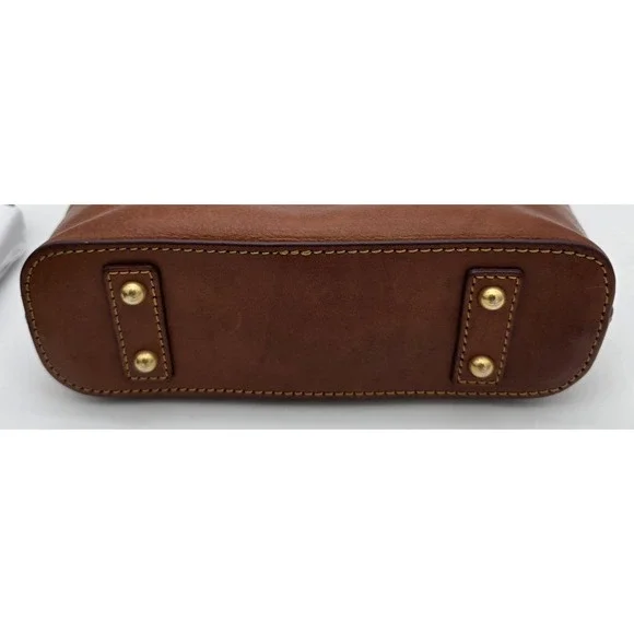 Dooney & Bourke Florentine Allison Crossbody Bag In Tan Leather #0299 - Picture 3 of 9